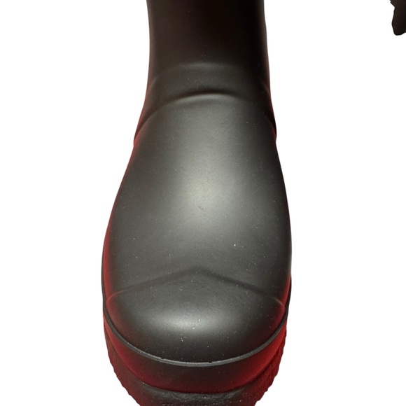 Hunter Original Short Rain Boots for Women, Size 8- Black - Picture 3 of 10